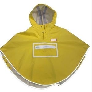 NWOT Hunter yellow poncho womens xsmall